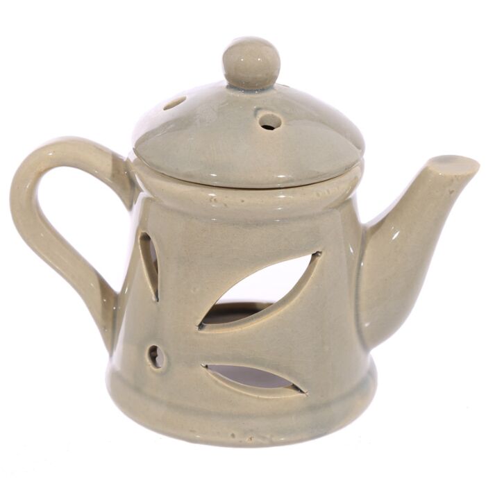 Ceramic Teapot Burner with Lid